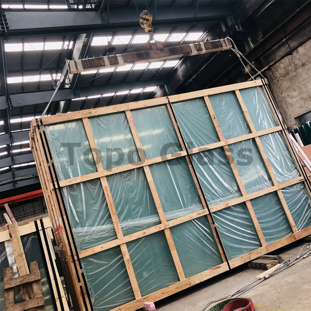 15mm 19mm 22mm 6000mmx3300mm Big Size Clear Transparent Flat Float Building Sheet Glass (W-TP)