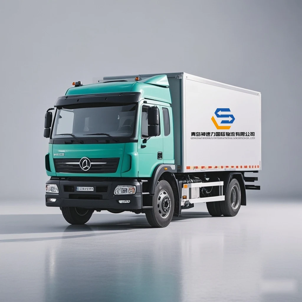 QDshensuli Warehouse Heavy Logistics Transportation Metal Container Truck logistic agent freight forwarder