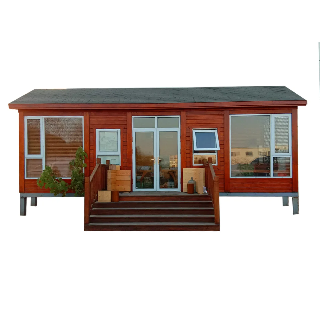 Wooden House Kit China / Prefab Summer House Design Luxury Chalet