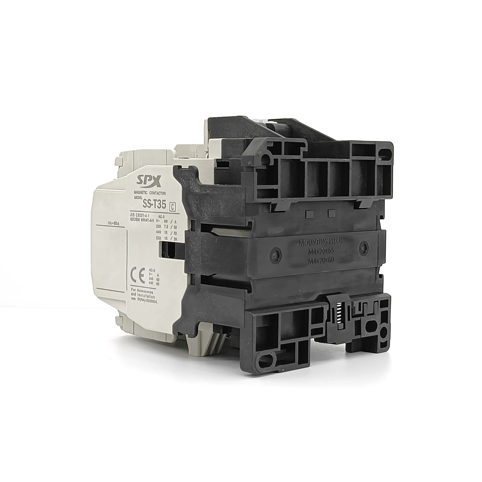 SPX Power 32 Amp 3-Pole AC Contactor 2NO 2NC Electric Contactor with 380V 110V 690V Main Circuit Ratings S-T35