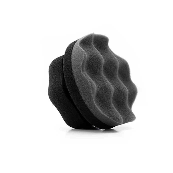 Sponduct изготовленный на заказ логотип черный шиномонтажный станок туалетный аппликатор пены, шины для легковых автомобилей, аппликатор-спонж, шестиугольник автомобиля губки