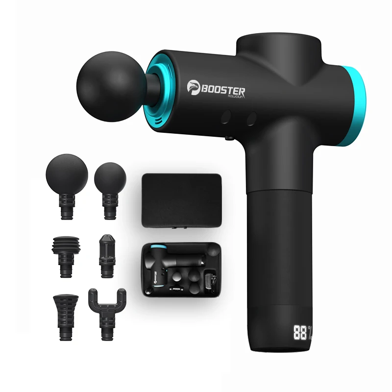  Electric fashion precussive vibrating mini massage gun/massager gun for deep tissue brushless