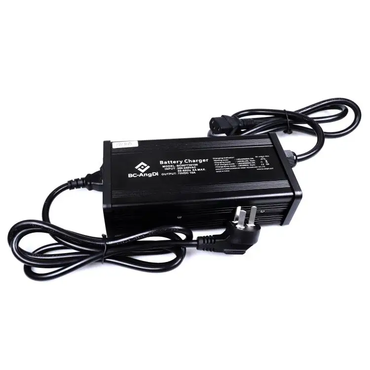 AC to DC 71.4V 10A Lithium Battery Charger 60Volt For Electric Scooter Bike