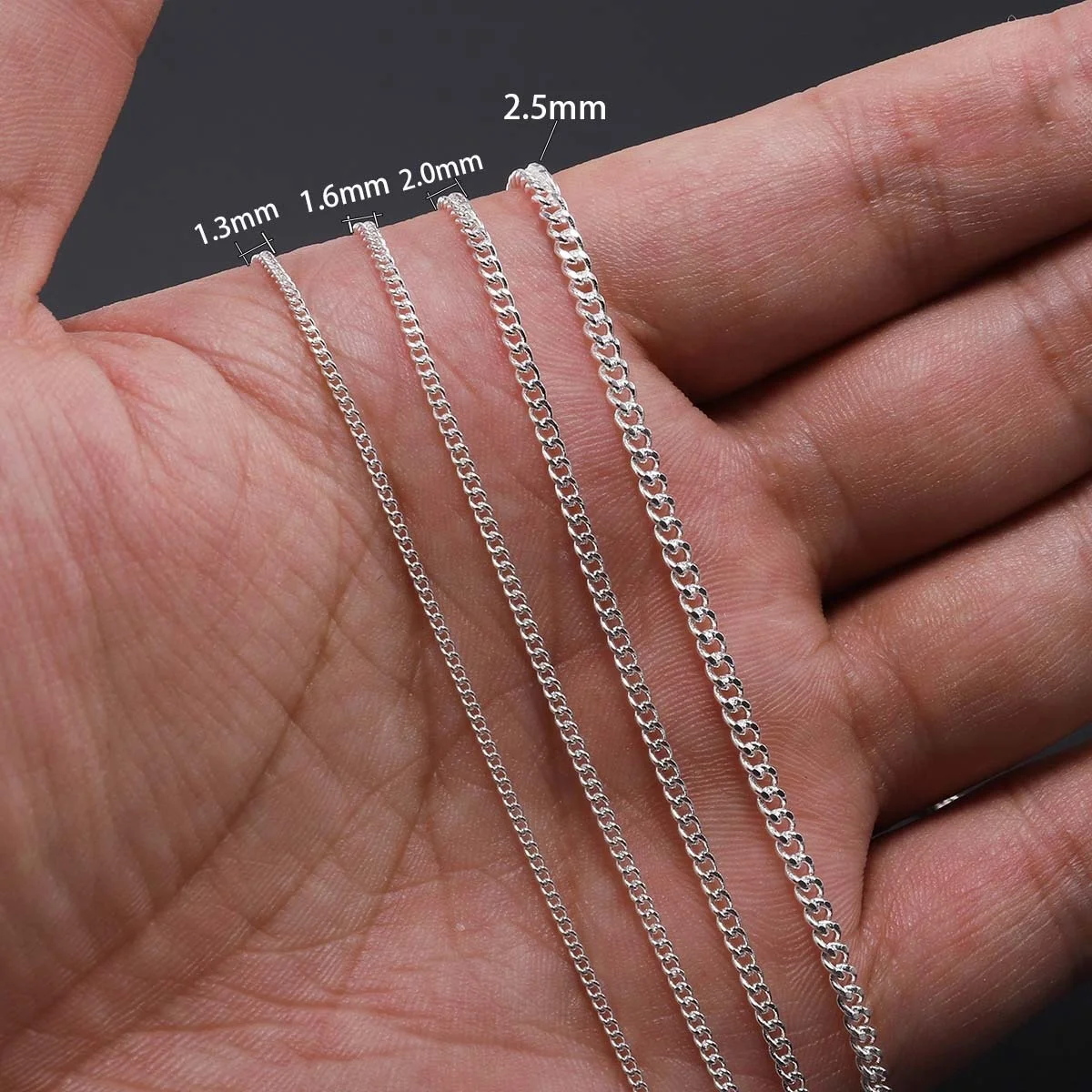 Necklace Extension Chain Bulk Bracelet Extended Chains Tail Extender For Diy Jewelry Making Findings