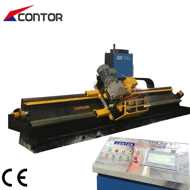 
GI Steel Pipe Welding Pipe Saw Machine Flying Saw For Tube Mill Tube Cutting Cold Saws Tube Mill Roll Design 