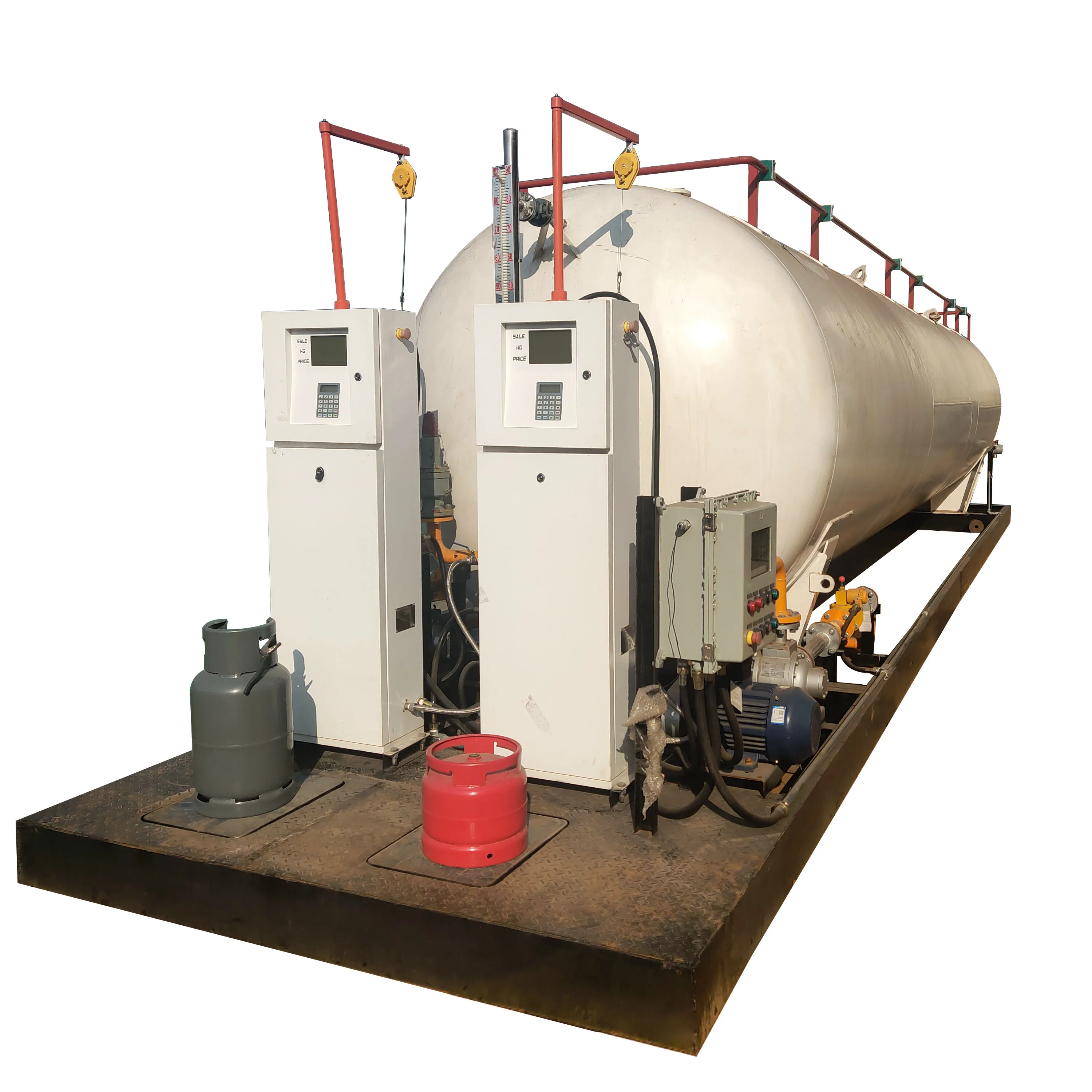 LPG Cooking Gas Filling Station for Fill LPG Household Cylinder