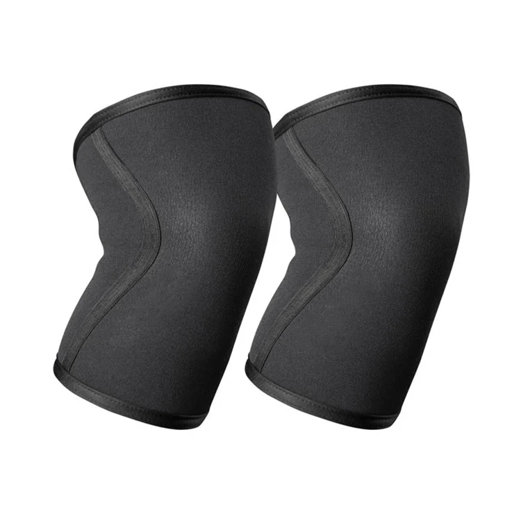 Неопреновый Бандаж на колено 5 мм 7 мм и компрессионный Бандаж на колено для Powerlifting