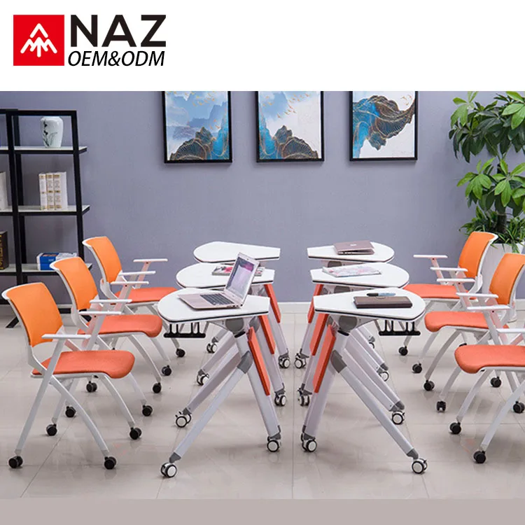 
Flexible And Movable Multi-function Activity Room Training Table 