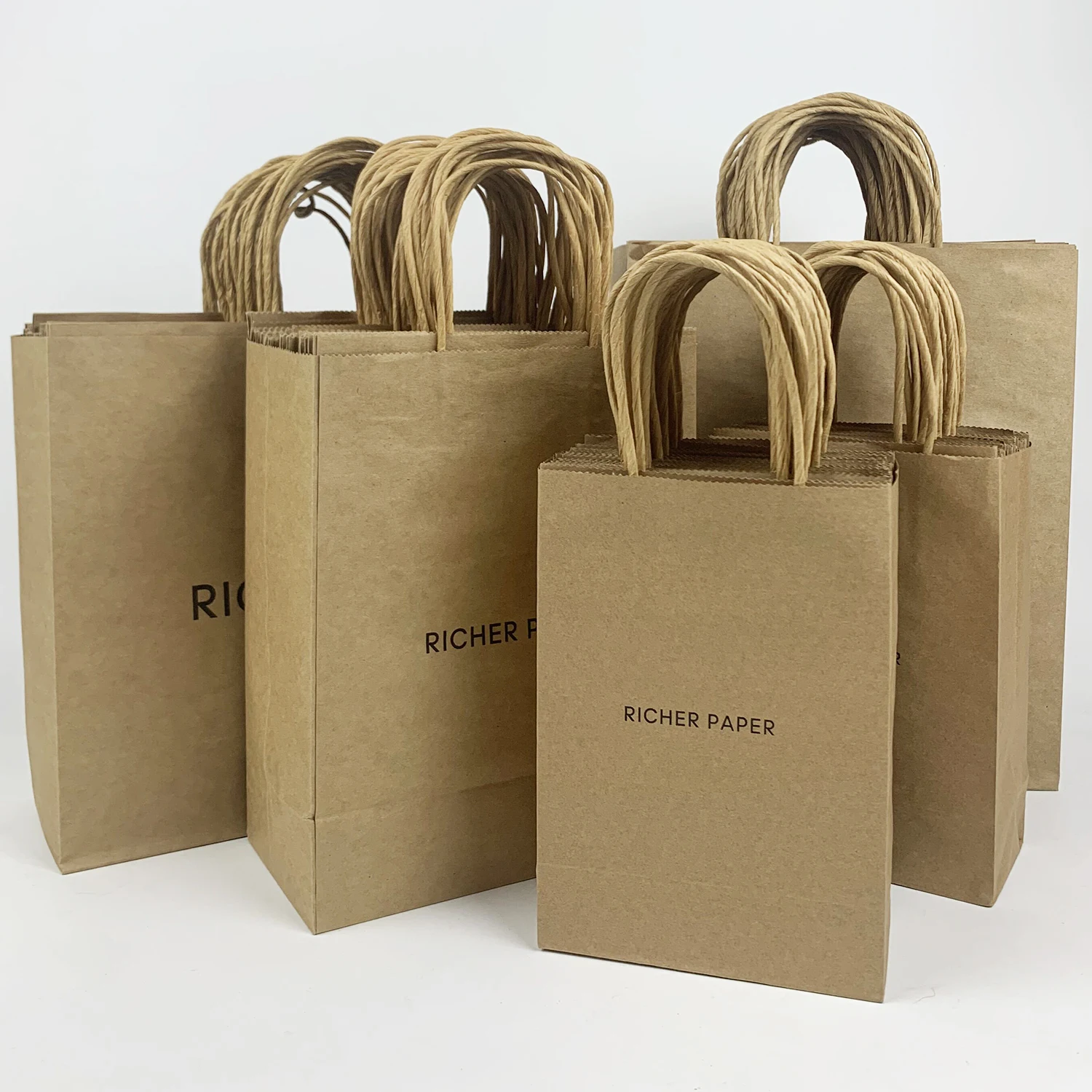 Food Grade Custom Printed Greaseproof Sandwich Hot Dog Packaging Brown Or White Kraft Paper Bag