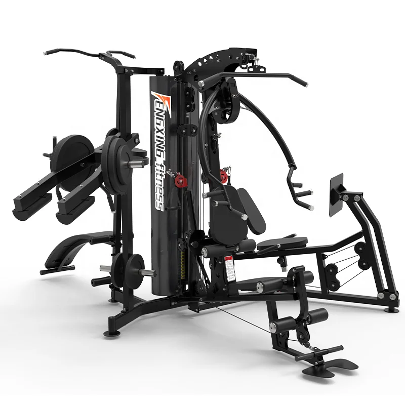 
Multiple Station Gym and home fitness equipment 5- stations equipment supplier and manufacturer DY-8002 