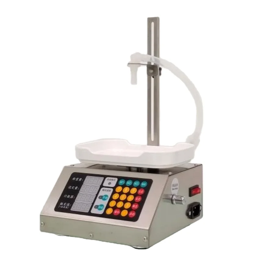 1-50ml Automatic Sub Filling Machine Honey Sesame Paste Edible Oil Glue Viscous Liquid Bottle Filling Machine