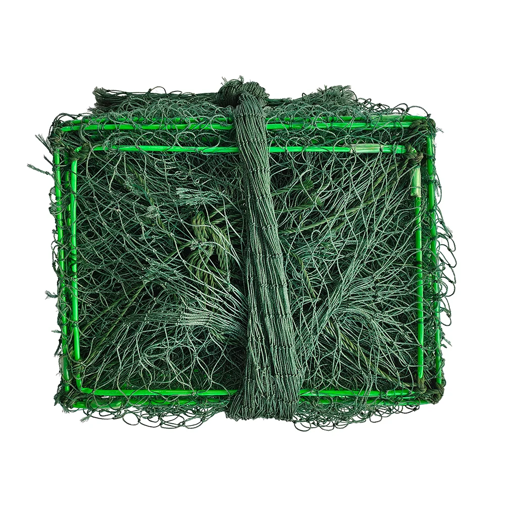 Качественная продукция, зеленая полиэтиленовая большая сетка, краб-лобстер, ловушка для рыбалки 30x40x20 Dragon Bubu