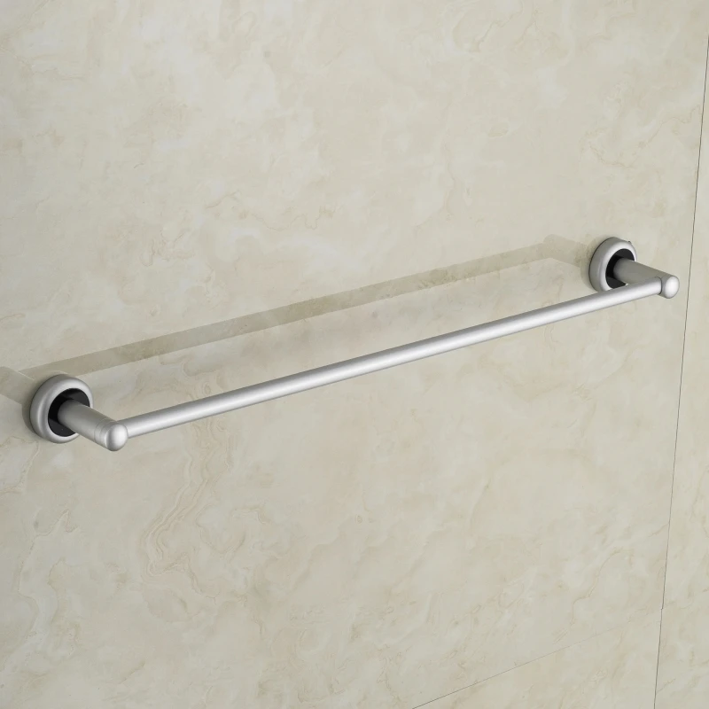 Aluminum Alloy Bathroom Accessories Towel Rack Towel Bar Double Pole Bathroom Towel Holder