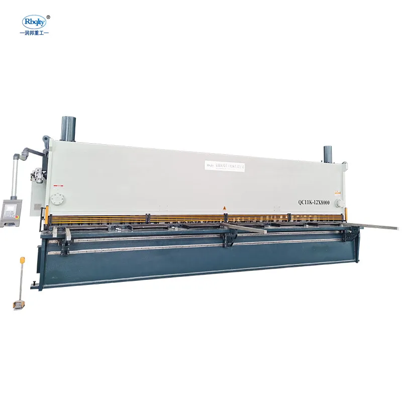 CNC Steel Sheet Metal Plate Hydraulic Shearing Cutting Machine Guillotine Shear