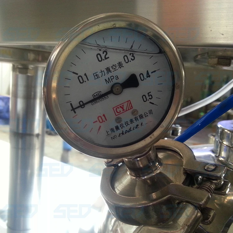 Small Scale Vacuum Emulsifying Mixer Homogenizer with Easy Operation