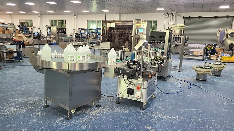 Good Quality Dosing Filling Machine Automatic Overflow Filler Capping Labeling Line for High Foaming Products
