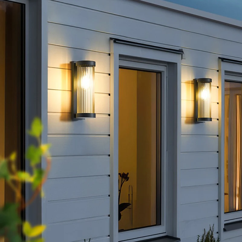 modern garden outdoor wall lighting exterior wall mounted waterproof IP65 led decorative lights outdoor wall light