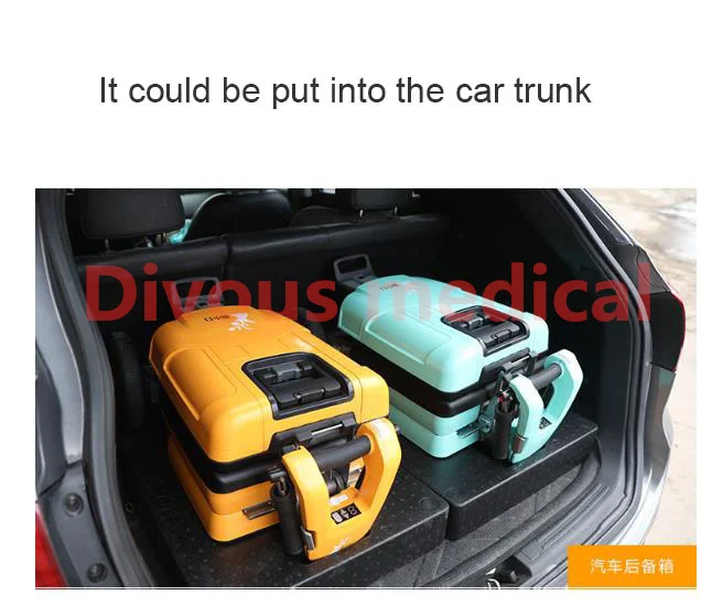Luggage mini adult foldable elderly  electric tricycle disabled mobility scooter can be airplane