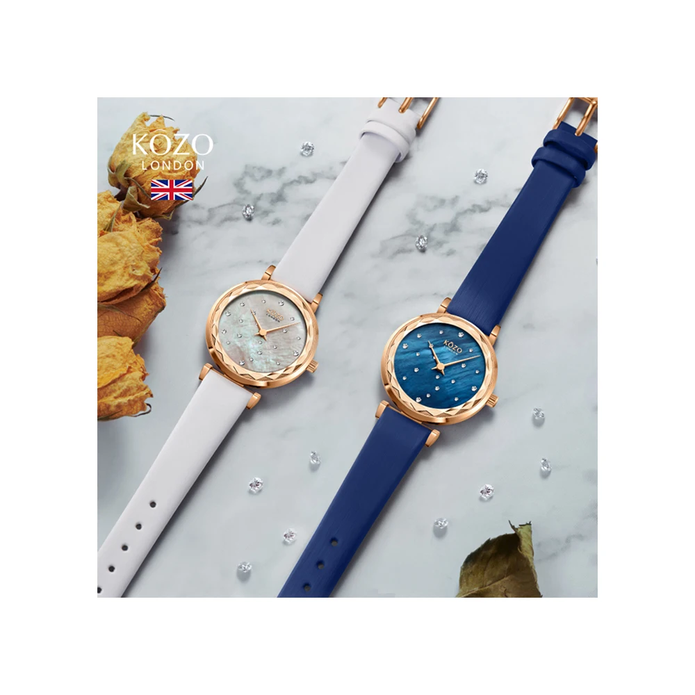 New Style Times Square Quartz Watches Blank Dial Watch Simple For Men Wristwatch