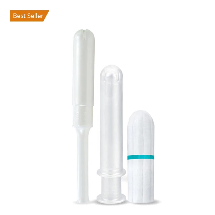 Высокое качество 100% перерабатываемый без аллергии медицинский сорт маленький тампон органический