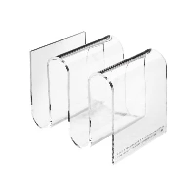 Clear Acrylic Sofa Side Table  S Shaped Bookshelf End Table  Acrylic Coffee Bookrack Table For Home