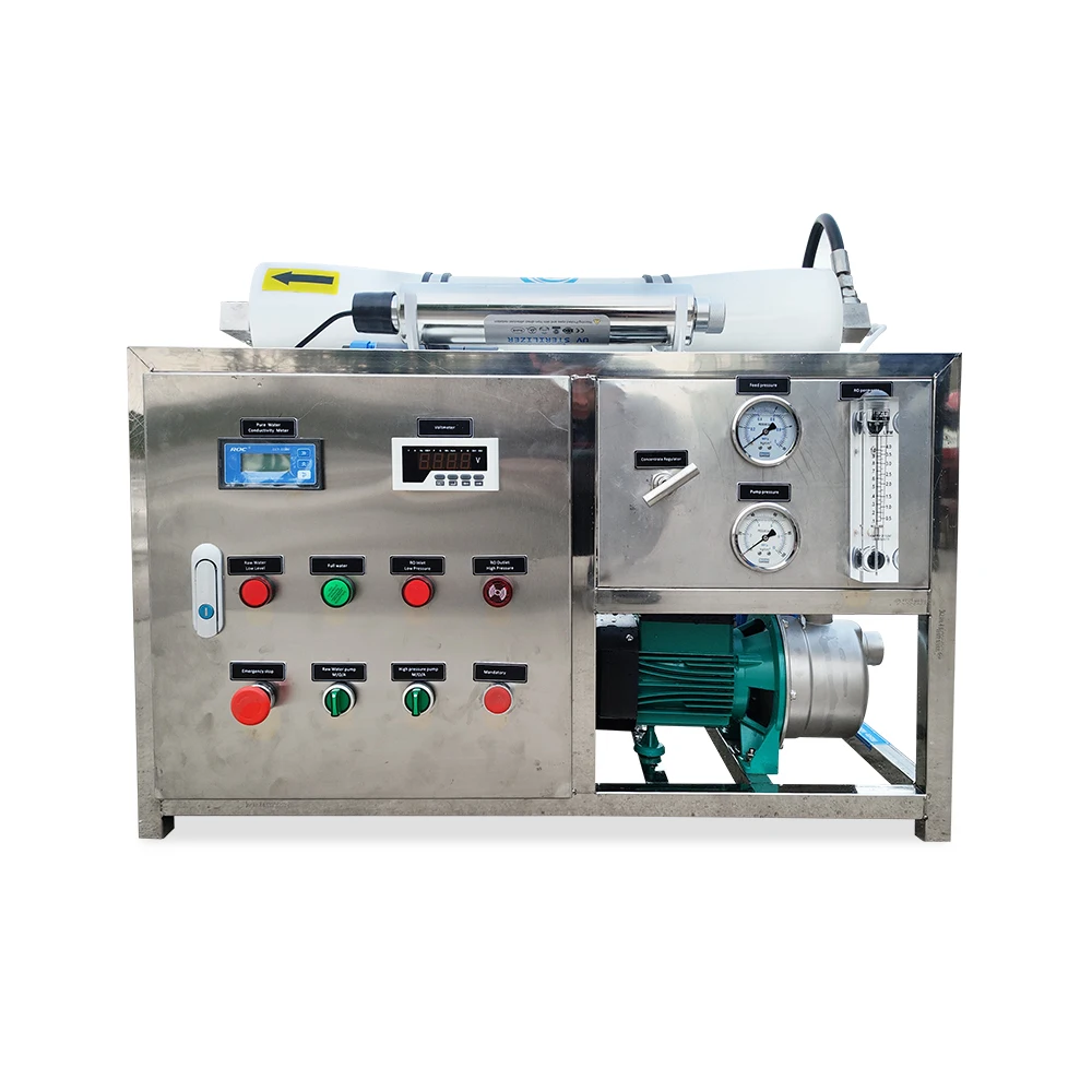 100LPH water desalination machines salt water to drinking water desalination plants for boat