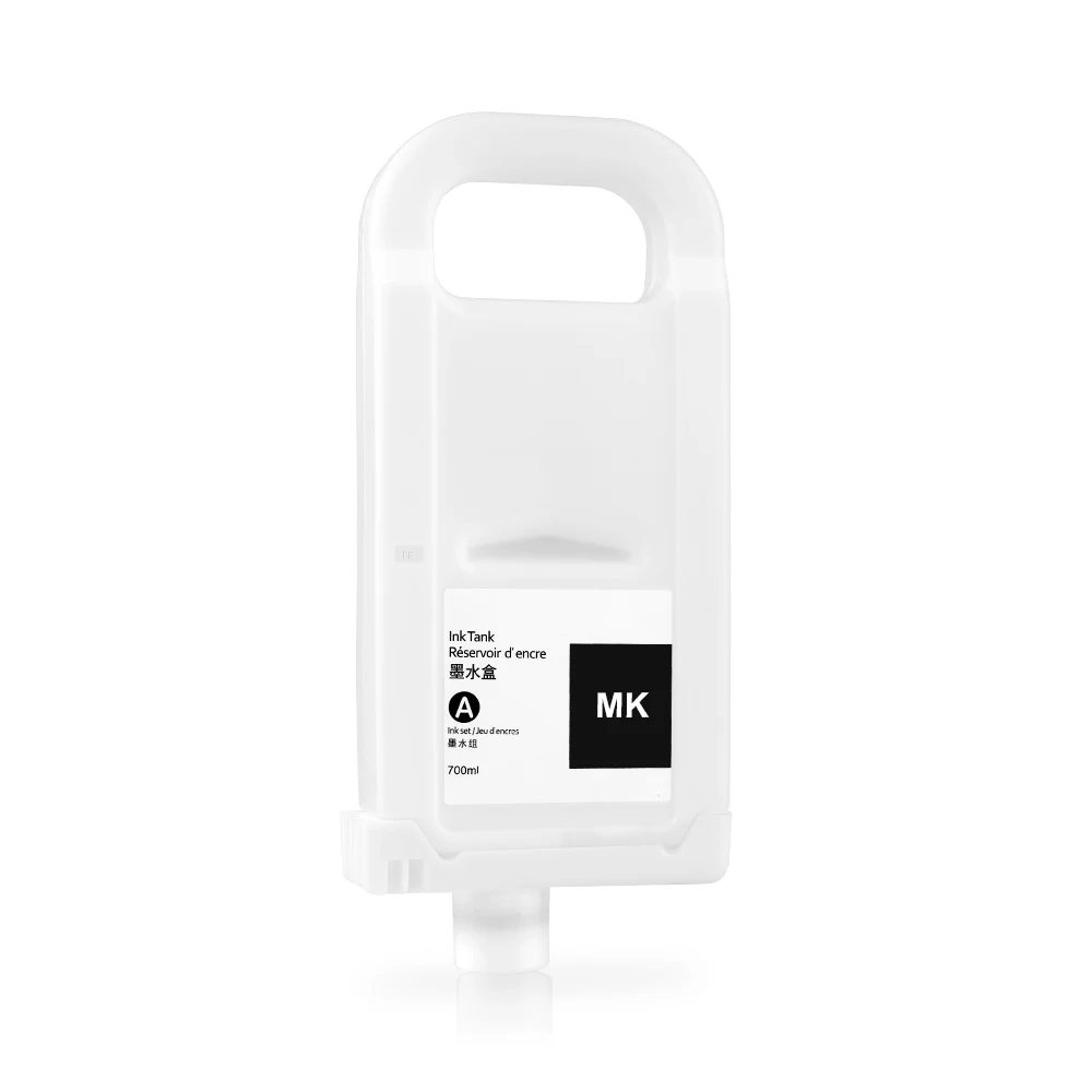 12 Colors 700ML PFI 701 702 Refillable Ink Cartridges For Canon IPF 8100 9100 8110 9110 IPF8000