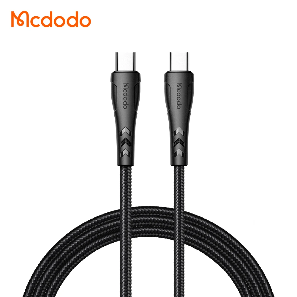 Mcdodo 0.2M 1.2M USB C Cables Good Nylon Braided PD Charger 60w Cable Laptop USB C Data Cable