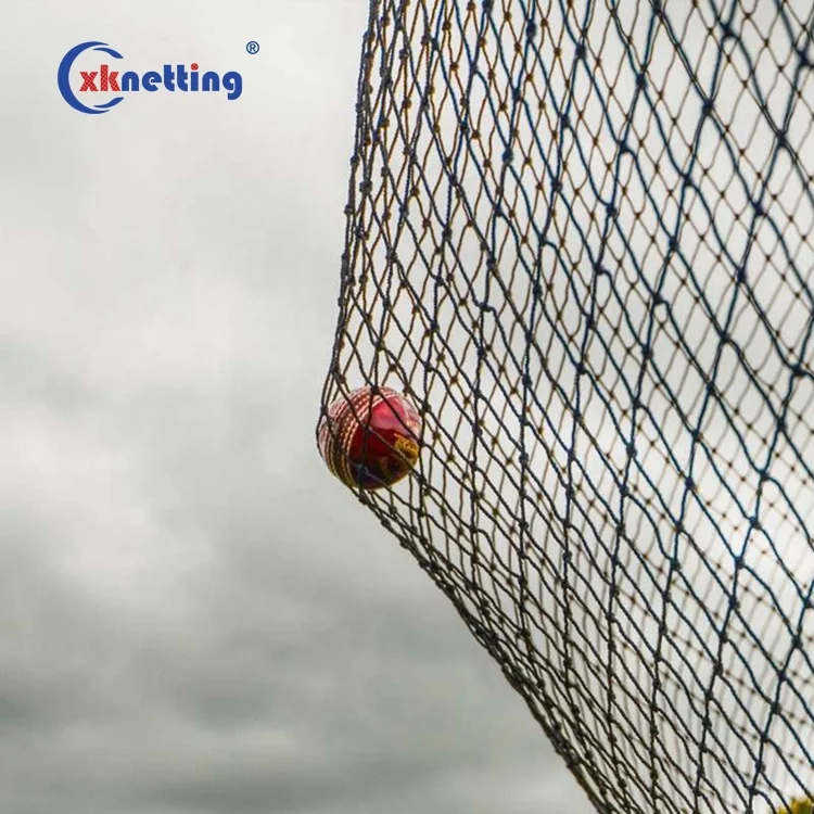 Custom cricket net Polypropylene 50 mm sport court goal garden pp practice cricket net