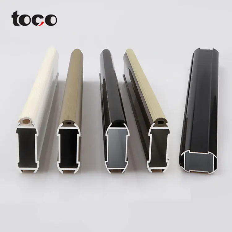 toco 30x15mm iron hanging rail tubes oval wardrobe pipe