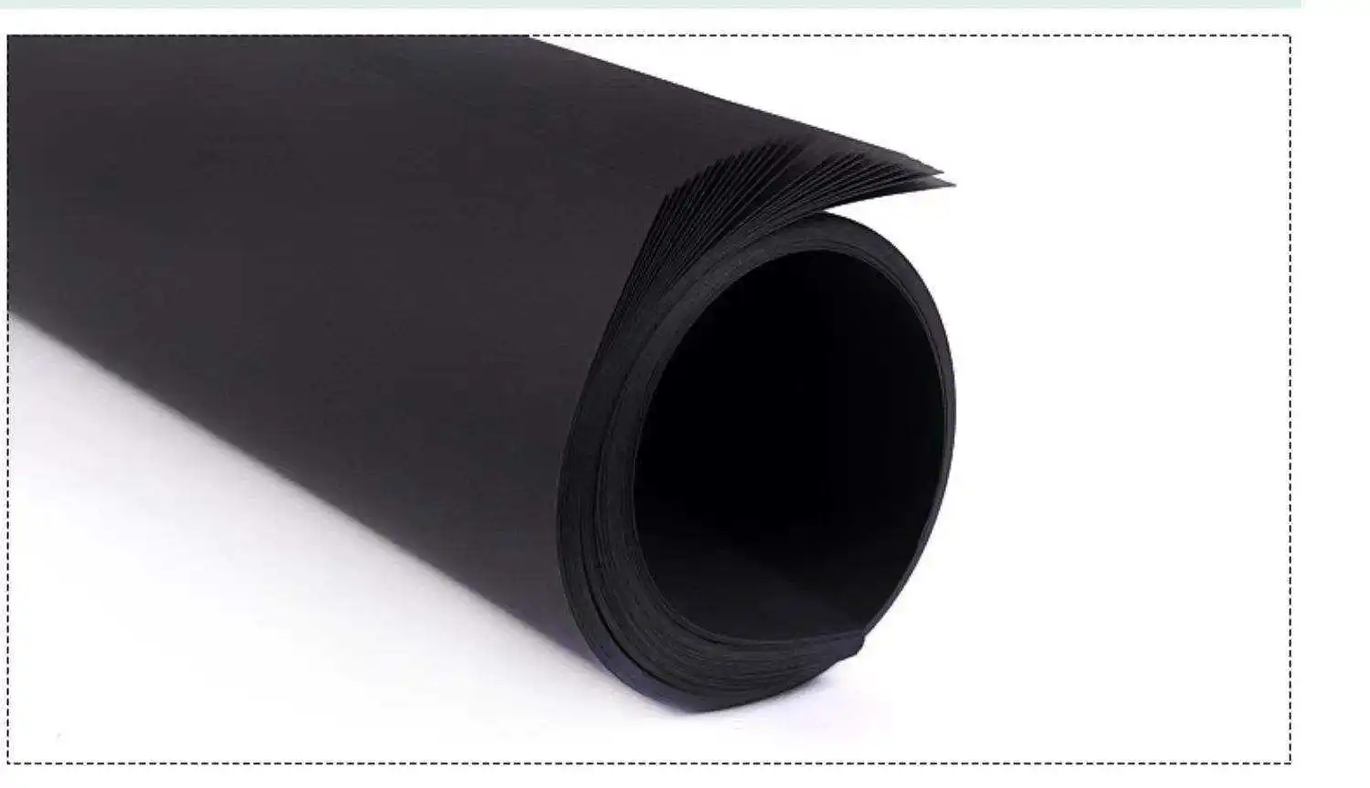 Горячая продажа Заводская индивидуальная Подарочная черная упаковочная бумага для коробок оптом