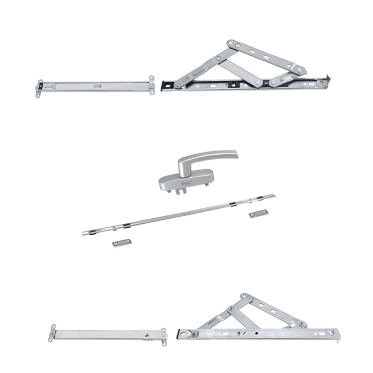 Aluminum Tilt And Turn Series Hardware UPVC windows Hardware system accessories