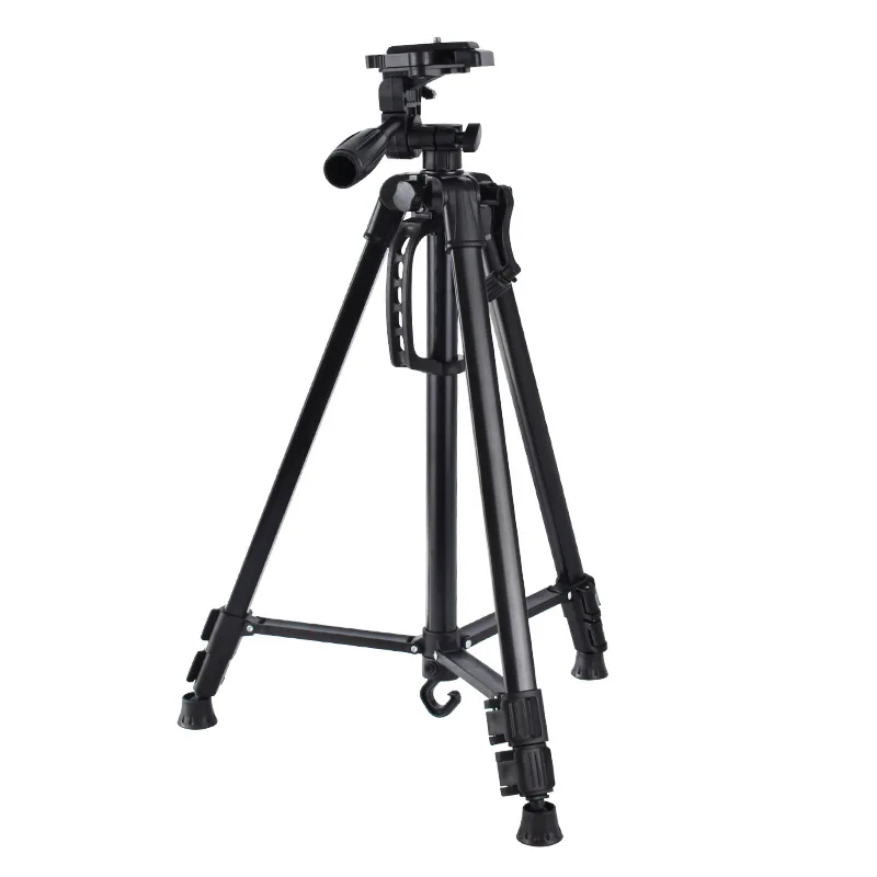 Light Stand Tripod for Projectors Holder Mount Portable Projector Tripod Mobile Phone Stand Outdoor Adjustable 133 CM Black Ce