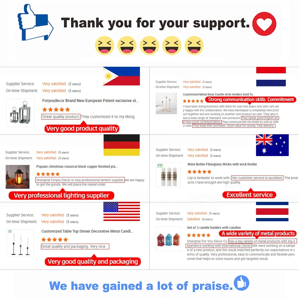 Fashion table candle holder ceramic luxury tall glass candle holder candelabra