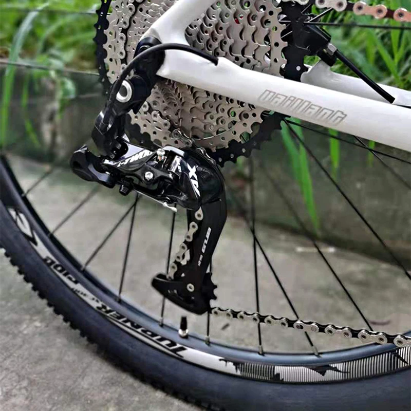 GUB Aluminum Bicycle Brake Parts Coated Wire Cable 12 Speed MTB RD Derailleur SL Thumb Shifter  Group Set