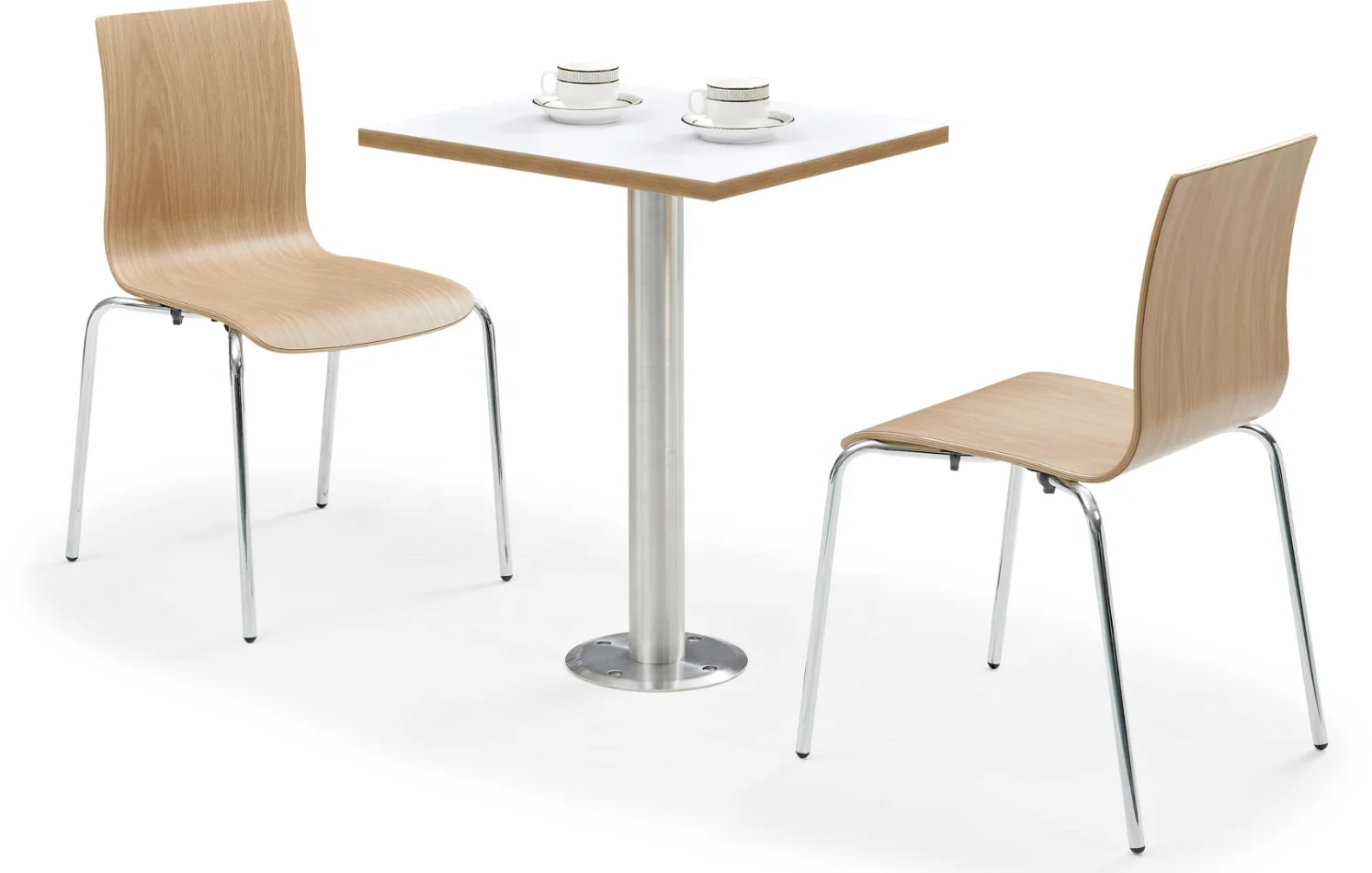 Wedding dining sets industrial wood chair furniture sedia fast food molded plywood canteen seating components chairs and tables