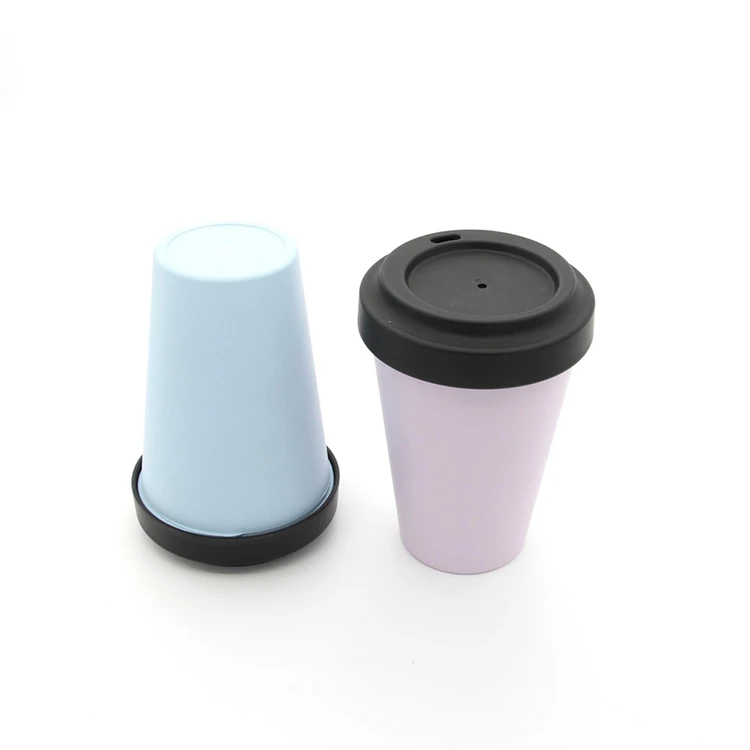 Biodegradable wholesale organic premium reusable pla takeaway coffee cups mug