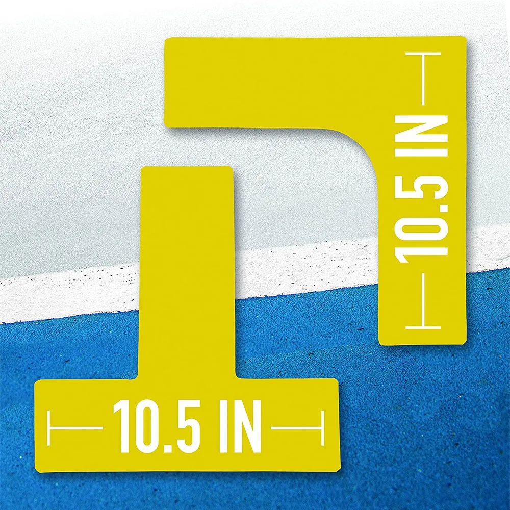 New arrival Stadium Land Boundary Sports Auxiliary Accessories Sign Pickleball Sports Stadium Boundary Marking Set