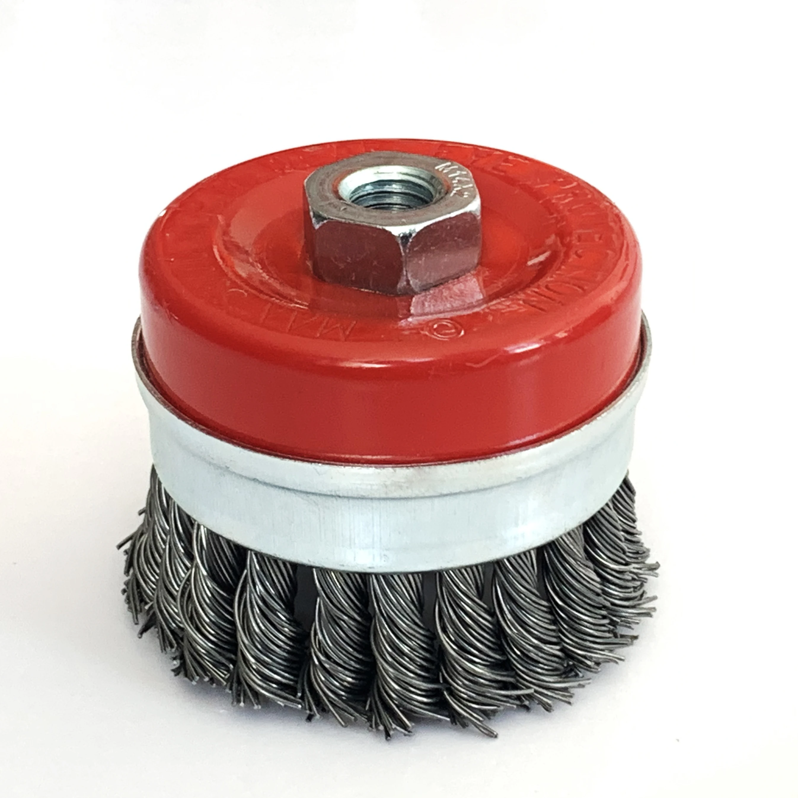 DELUN 36 Years Factory China Manufactures Professional Competitive Good Price 5 Inch 125 mm Best Quality Twisted Wire Cup Brush