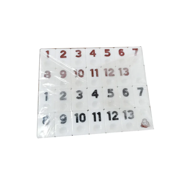 Professional casino quality personalized mahjong set rummy tiles