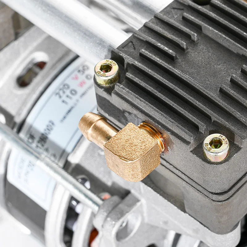 Small Silent Oil Free Air Compressors Portable Compressor aircompressor double cylinder portable medical oil free air compressor