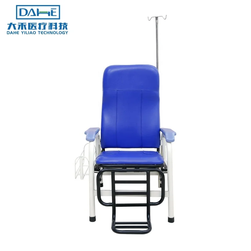 
DAHE YGMF11 Cheap Manual Dialysis Chair Clinical iv Infusion Chair With Armrest for Patient 