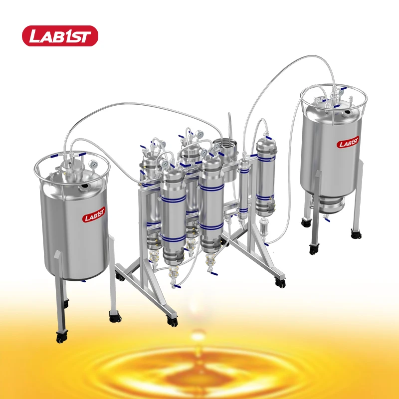 40lb 40 lb large plant active butane extraction machine closed-loop closed loop extractor