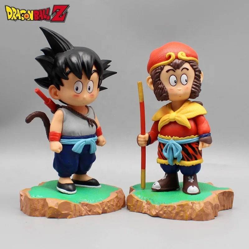Drag-on Ball Goku Gk Tiger Fur Look Back Question What Do You See Collection Trendy Figure Model Anime Peripherals Ornament Toy