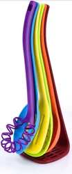 selling colorful durable 6 pieces nylon kitchen utensil set kitchenware product
