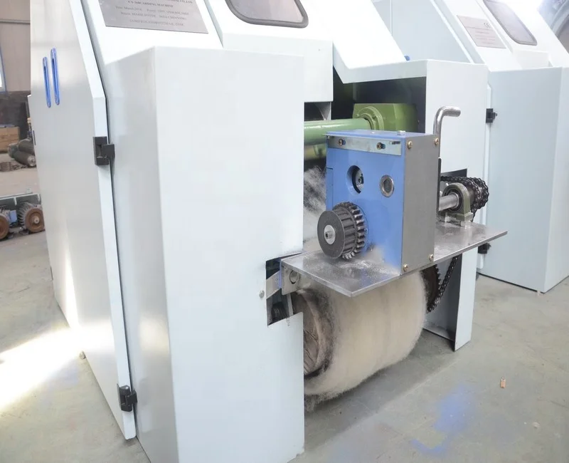 Small natural Hemp fiber carding machine