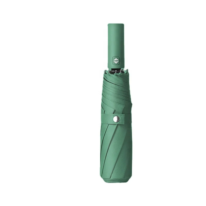 Автоматический 3 складной Стекловолоконный чехол Fibrella прозрачный 1 японский белый пластиковый мини-зонт в бутылку
