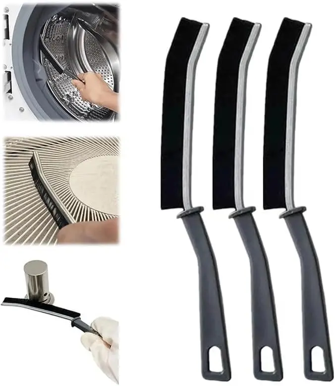 Hard Bristle Crevice Door And Window Gap Cleaning Brush For Keyboard And Corner