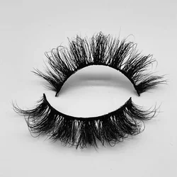 Manufacturer Vendors Supplies 25mm Mink eyelash vendor handmade 3d mink eyelashes D Curl with custom box your own brand