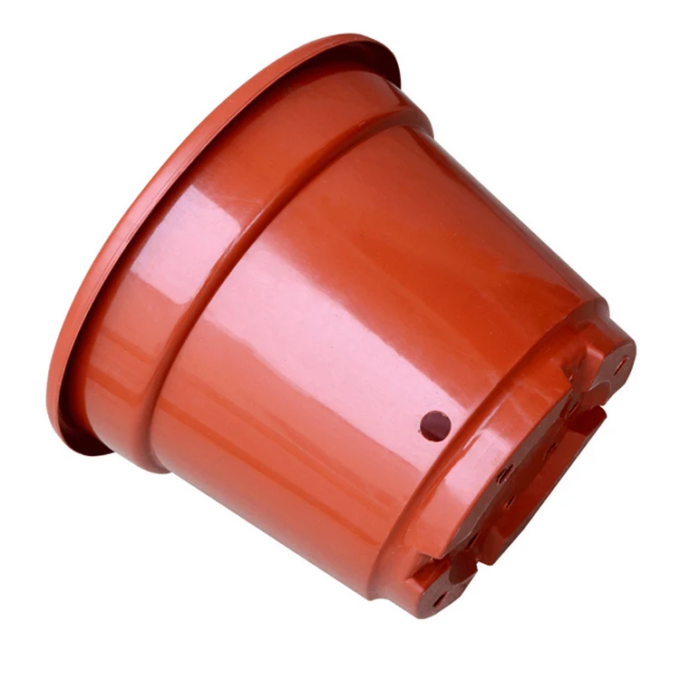 
Wholesale Horticulture Greenhouse Plastic Flower Pots Nursery Pot PP Resin Plastic Balcony Planting Base Nursery Tray Lids 